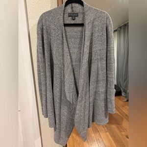Barefoot Dreams Bamboo Chic Lite Drape Front Cardigan S/M